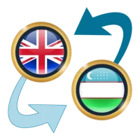 Pound GBP x Uzbekistani Sum
